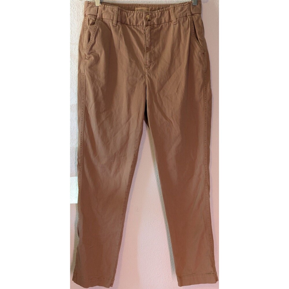 Coldwater Creek Pants Womens Size 8 (31x29) Tan Dress Pants Straight Leg (796)